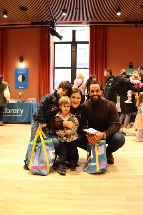 Family at PJ Library Book Festival